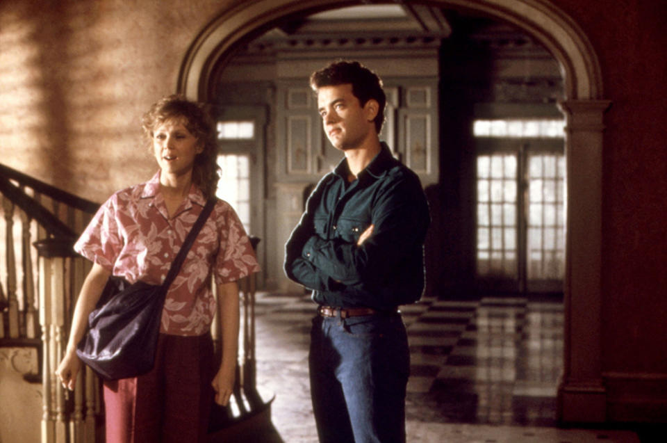 Shelley Long and Tom Hanks in <em>The Money Pit.</em> (Photo: Everett Collection)