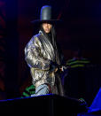 <p>Erykah Badu performs at Pitchfork Music Festival 2021 in Union Park on Sept. 12 in Chicago.</p>