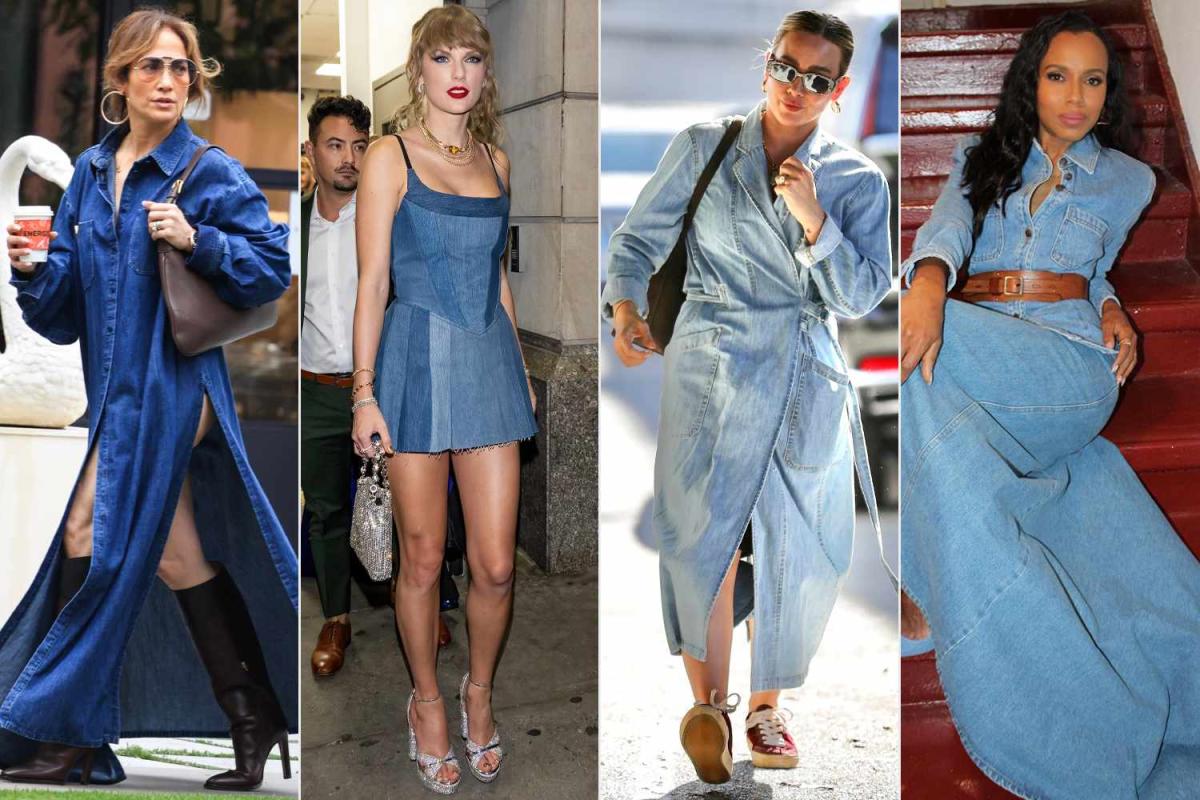 Taylor Swift's Summer Outfit Proves Your Denim Mini Skirt Will