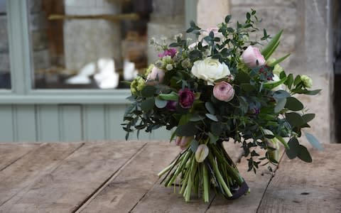 Summer handtied bouquet