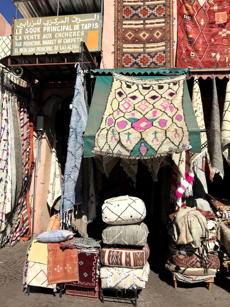 Goods in a souk