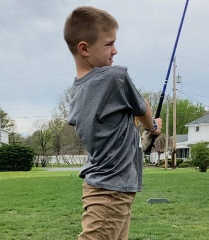 Mason Dillon of Rootstown finished in third place at the U.S. Kids tourney at Fox Den in Stow.