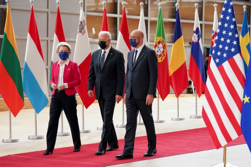 EU-US summit in Brussels