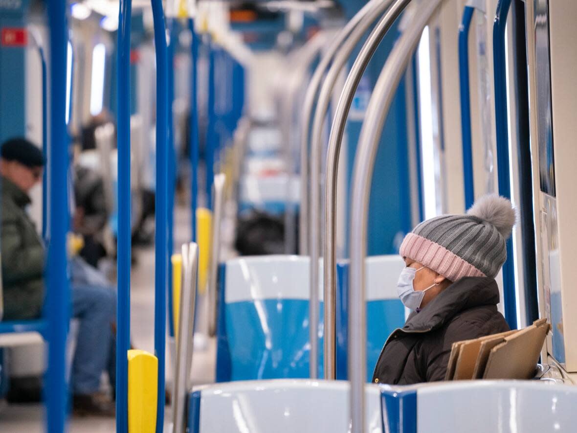 The STM board’s new chair, Coun. Éric Alan Caldwell, said the current funding model is unsustainable. (Paul Chiasson/The Canadian Press - image credit)