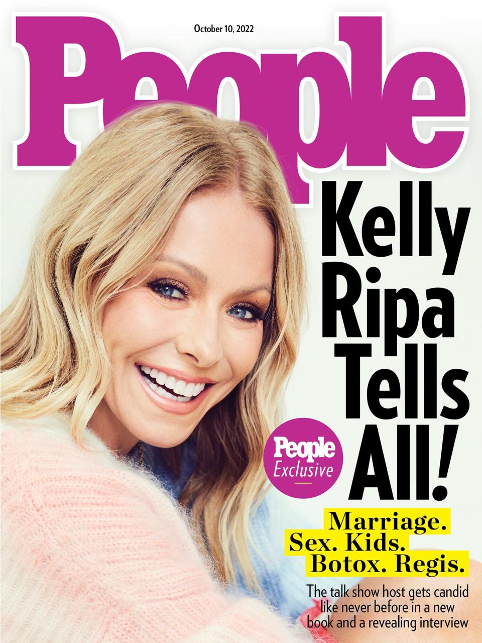 Kelly Ripa Cover Rollout