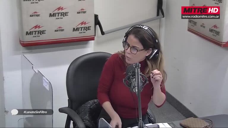 Marina Calabró se despidió de su columna en Lanata sin filtro