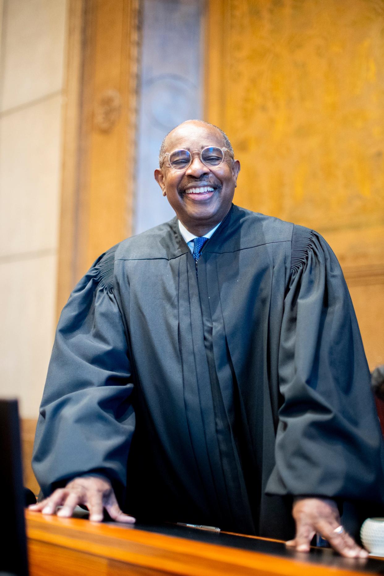 U.S. District Judge Algenon L. Marbley has a certain look he gives attorneys in his courtroom when they were reaching the edge of his patience, said longtime friend Larry James.