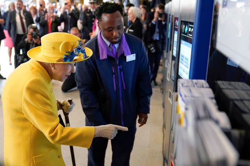 Completion of the Elizabeth Line at Paddington Station in London