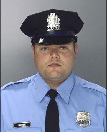 Philadelphia Police Officer Jesse Hartnett is shown in this Philadelphia Police Department image released on January 8, 2016. REUTERS/Philadelphia Police Department/Handout