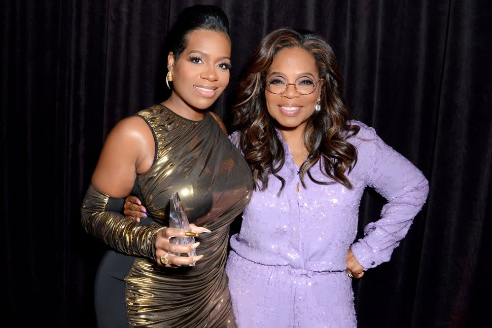 Fantasia and Oprah Winfrey