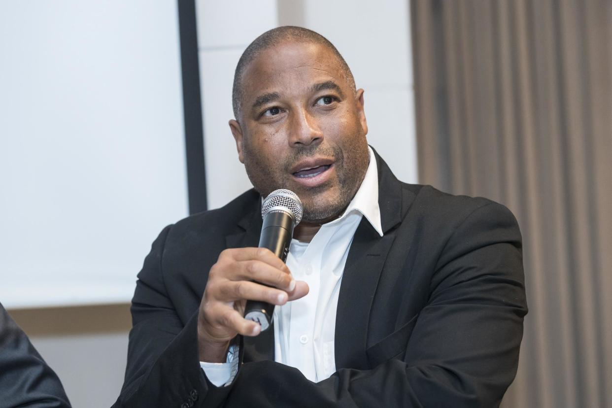 Master of the left-wing: John Barnes (Photo by Yu Chun Christopher Wong/Liverpool FC via Getty Images): Liverpool FC via Getty Images