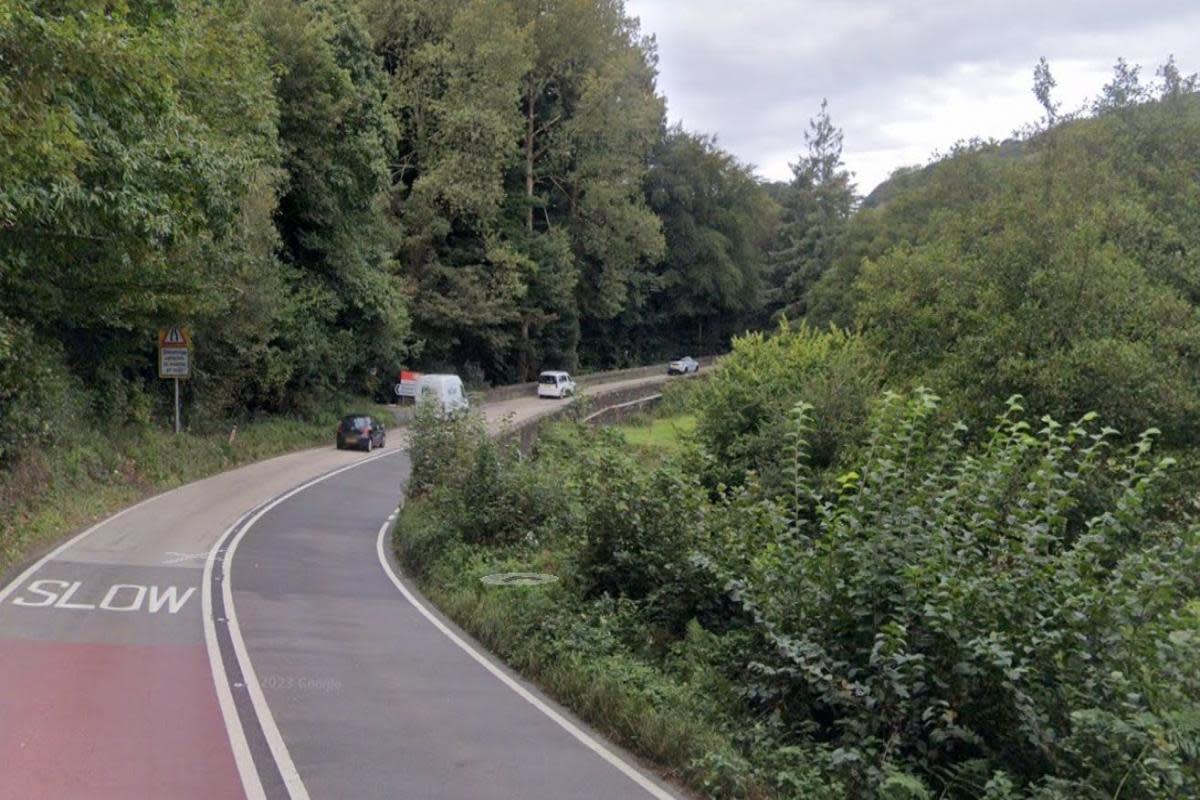The A38 at Glynn Valley is expected to be closed for the rest of the day after a serious crash near Bodmin Parkway <i>(Image: Google Maps)</i>
