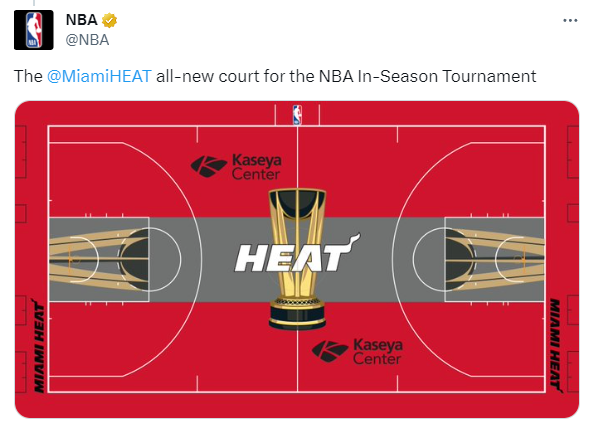 Ranking every NBA special edition in-season tournament court