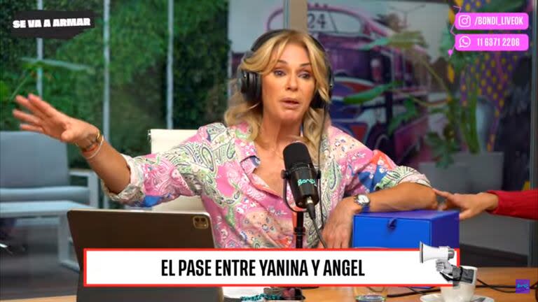 “Los celos te terminan cagando todo”, reconoció Yanina Latorre en el mismo programa que su marido contó una escena reciente en la que ella imaginó lo peor