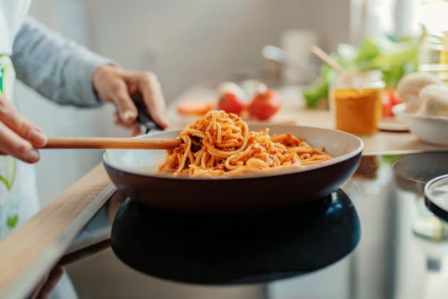 Part of the key is avoiding leftover pasta in the first place, cooking only the amount you need. (Photo: PixelsEffect via Getty Images)