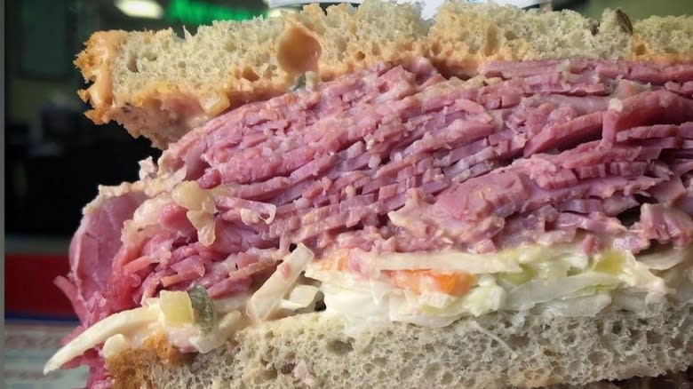 Sandwich from Attman's Deli