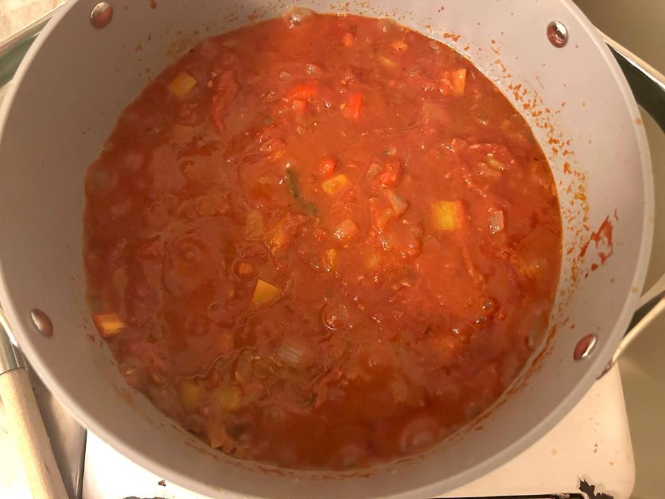 Cooking Ina Garten's Chicken Chili