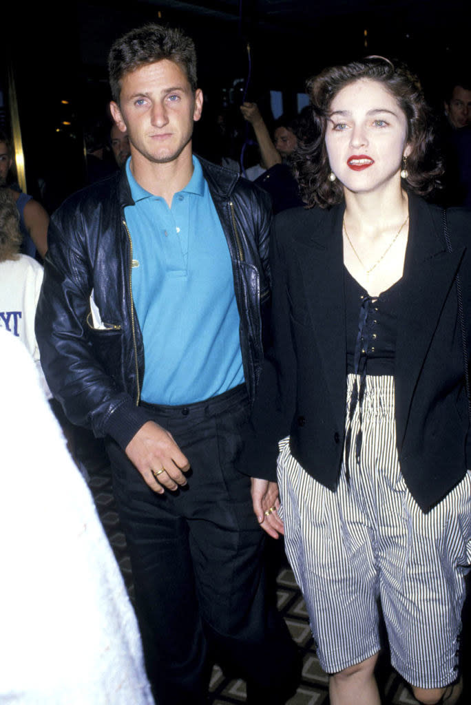 Sean Penn and Madonna