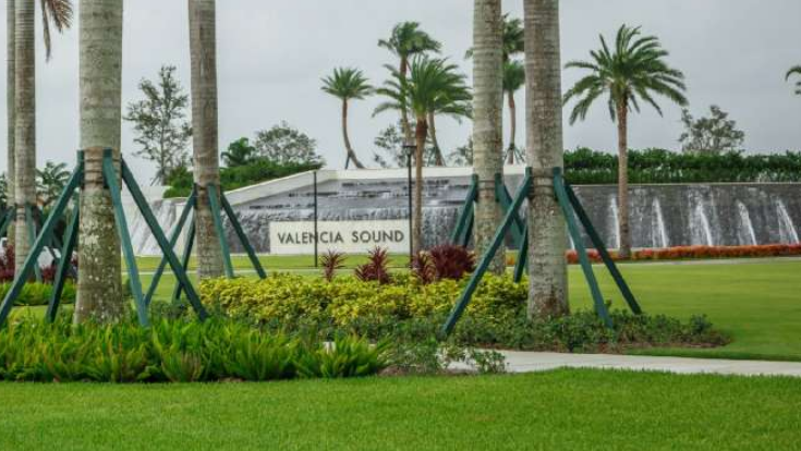 Valencia Sound, located off Lyons Road west of Boynton Beach.