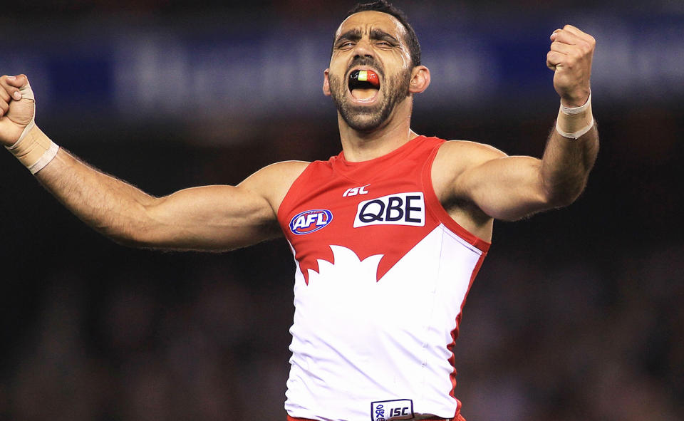 Adam Goodes in 2011.