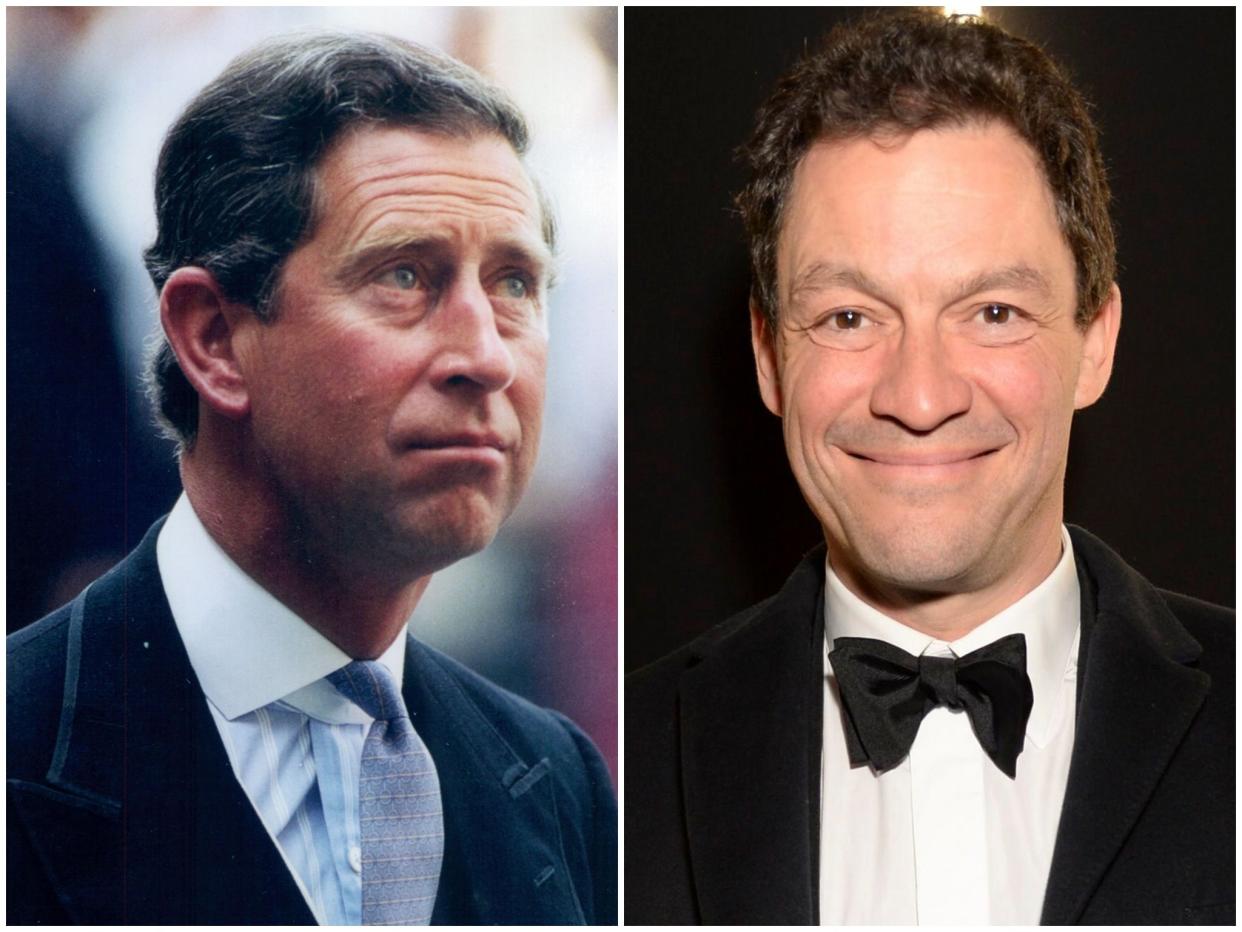 Prince Charles and Dominic West (Rex)