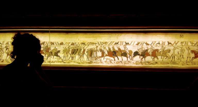 The Bayeux Tapestry, which dates from around 1077, depicts the Battle of Hastings when William the Conqueror, the duke of Normandy, defeated English forces in southern England