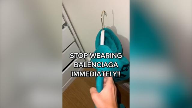 Celebrities Protesting Balenciaga's Holiday Campaign by Throwing Out and  Burning Their Clothes