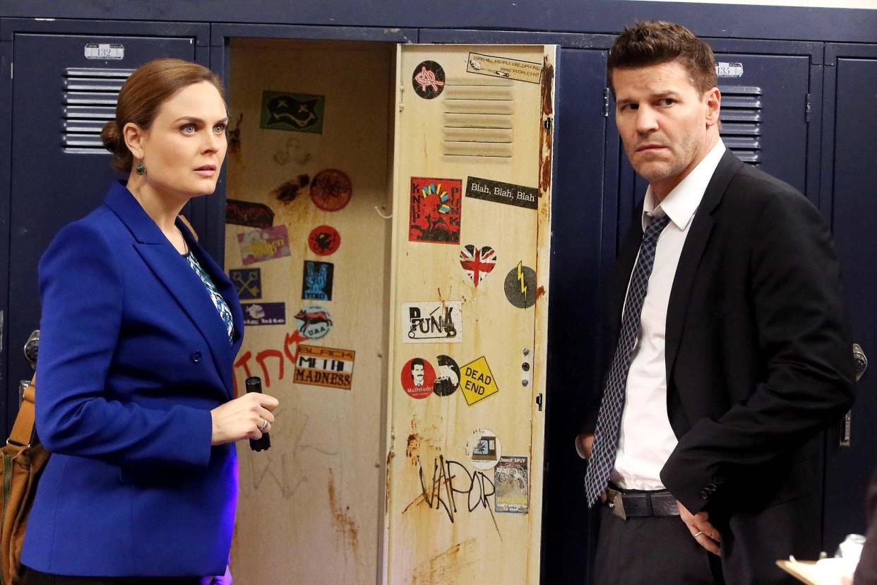 Emily Deschanel and David Boreanaz | Photo Credits: Patrick McElhenney/FOX