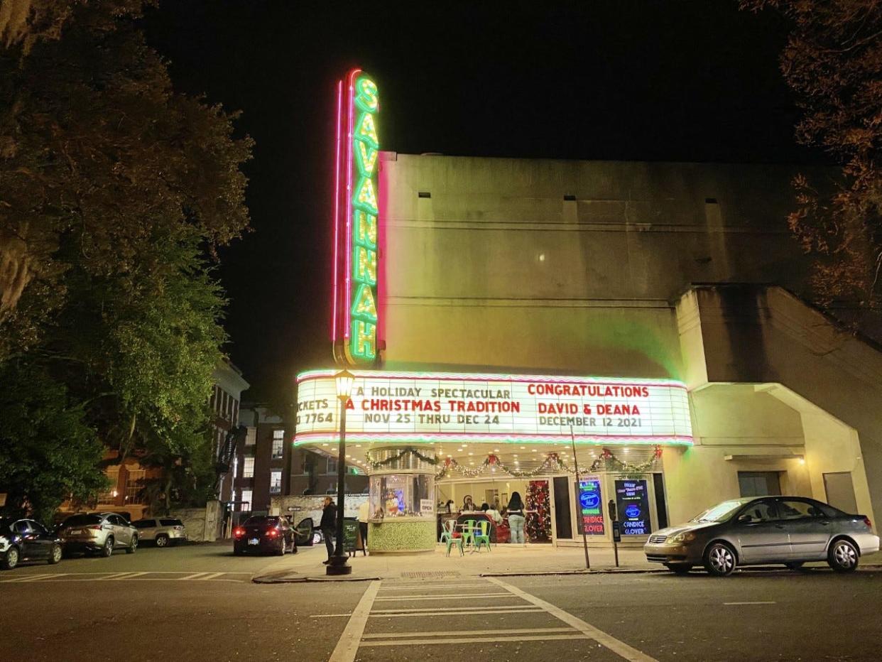 The Savannah Theatre, located at 222 Bull Street.