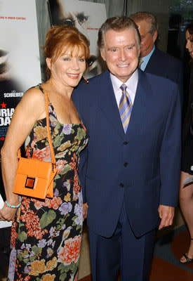 Joy and Regis Philbin at the New York premiere of Paramount Pictures' The Manchurian Candidate