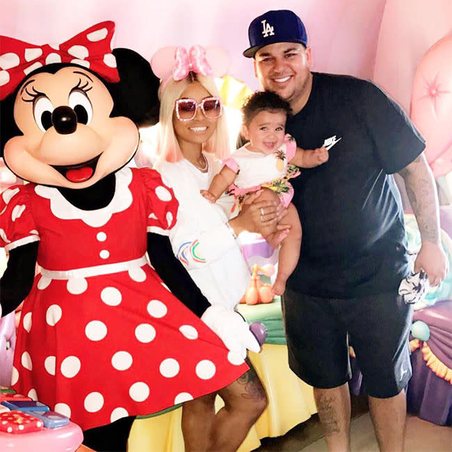 Rob Kardashian y Blac Chyna credit:Bang Showbiz