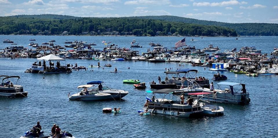 Wallypalooza is a big attraction at Wally Lake Fest, with three bands set to perform on a floating stage on Lake Wallenpaupack Saturday, Aug. 26.