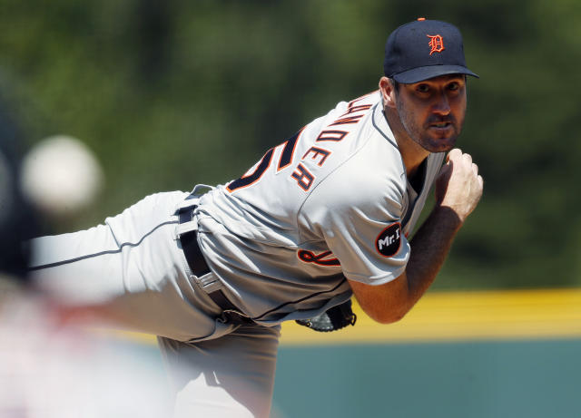 justin verlander tigers jersey