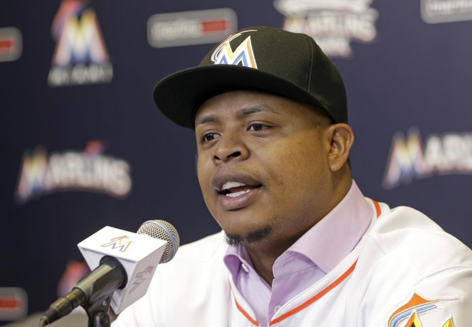 Edinson Volquez's brother was murdered in the Dominican Republic on Monday. (AP)