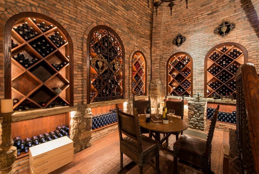 Getting Drake vibes from this wine cellar. Just me?