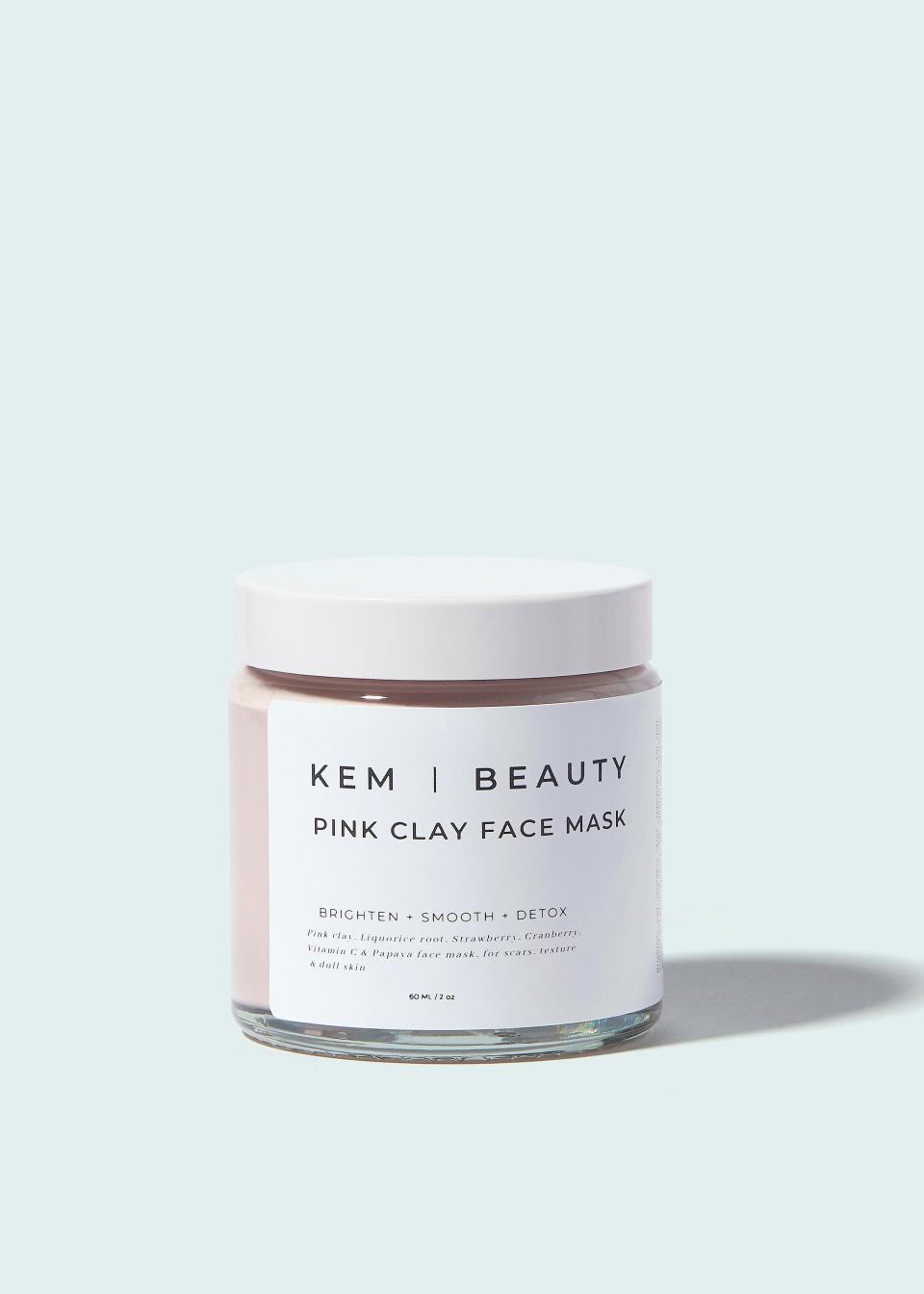 Pink Clay Mask by Kem Beauty