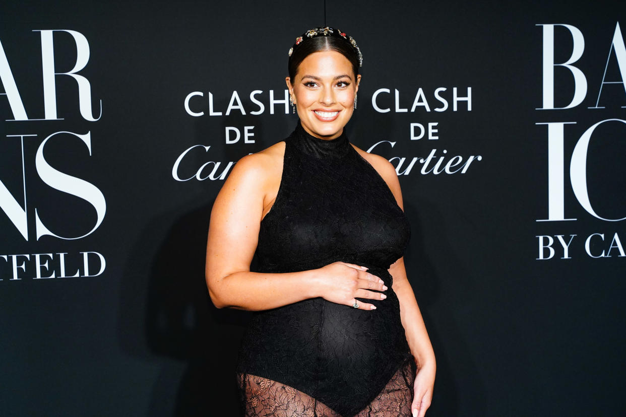 Ashley Graham is being praised for another honest post about her pregnant body. (Photo: Getty Images)