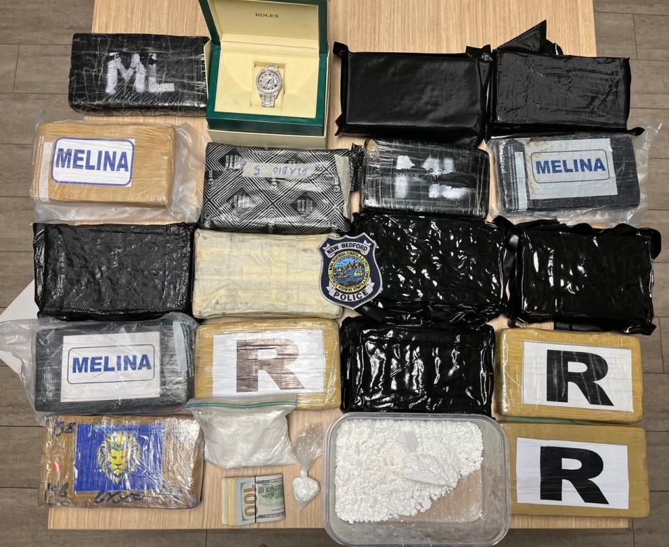 A New Bedford detective's investigation into cocaine trafficking has led to a historic cocaine seizure of more than 37 pounds with an estimated worth of $1 million.