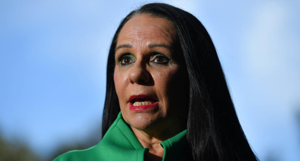 Shadow Minister for Indigenous Australians Linda Burney at a press conference in Sydney. Source: AAP