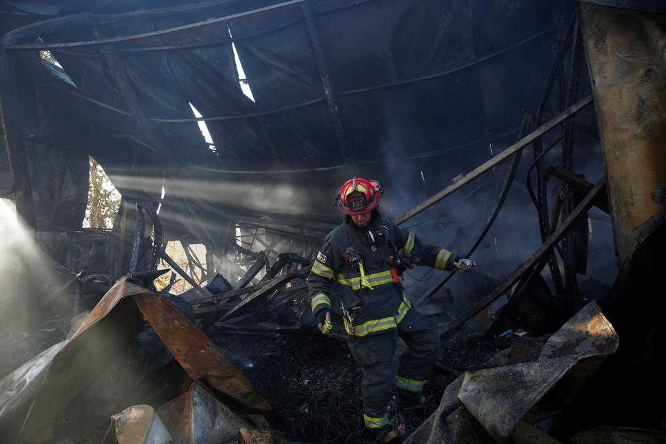 Massive wildfires tear across Israel