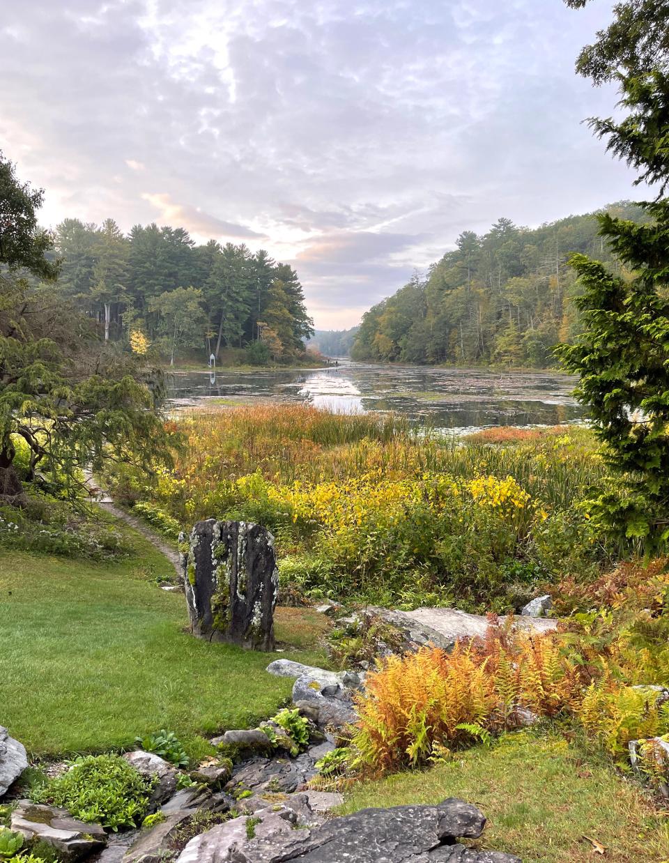 An autumn morning at Innisfree Garden in Millbrook, New York Oct. 9, 2021