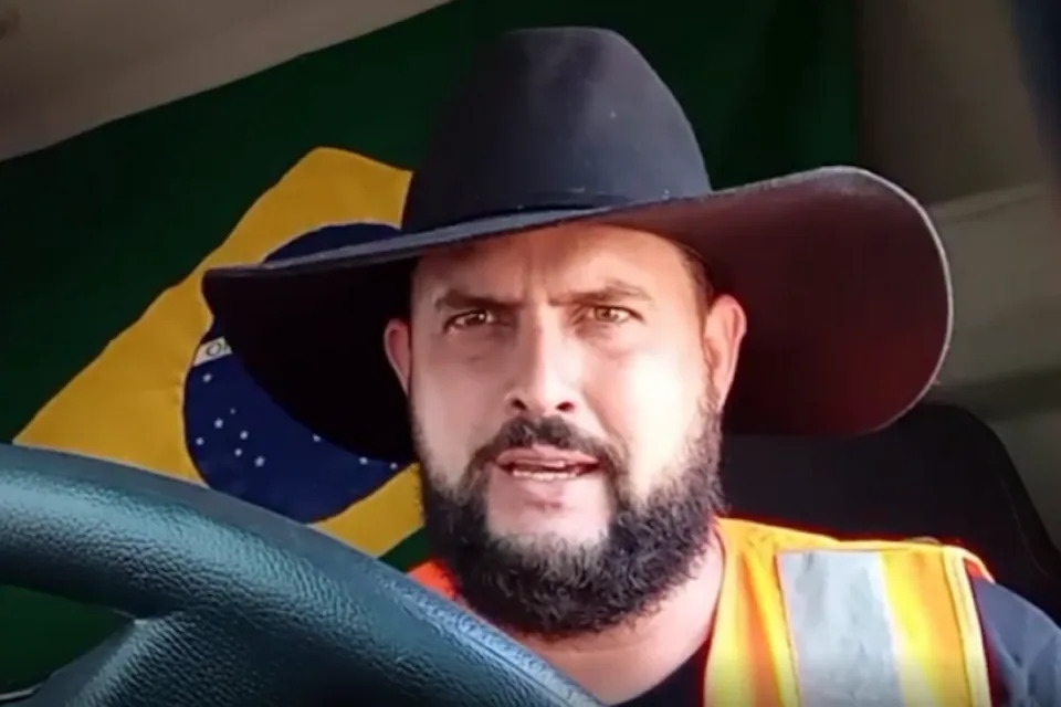 Zé Trovão participou de atos golpistas a favor do presidente Bolsonaro