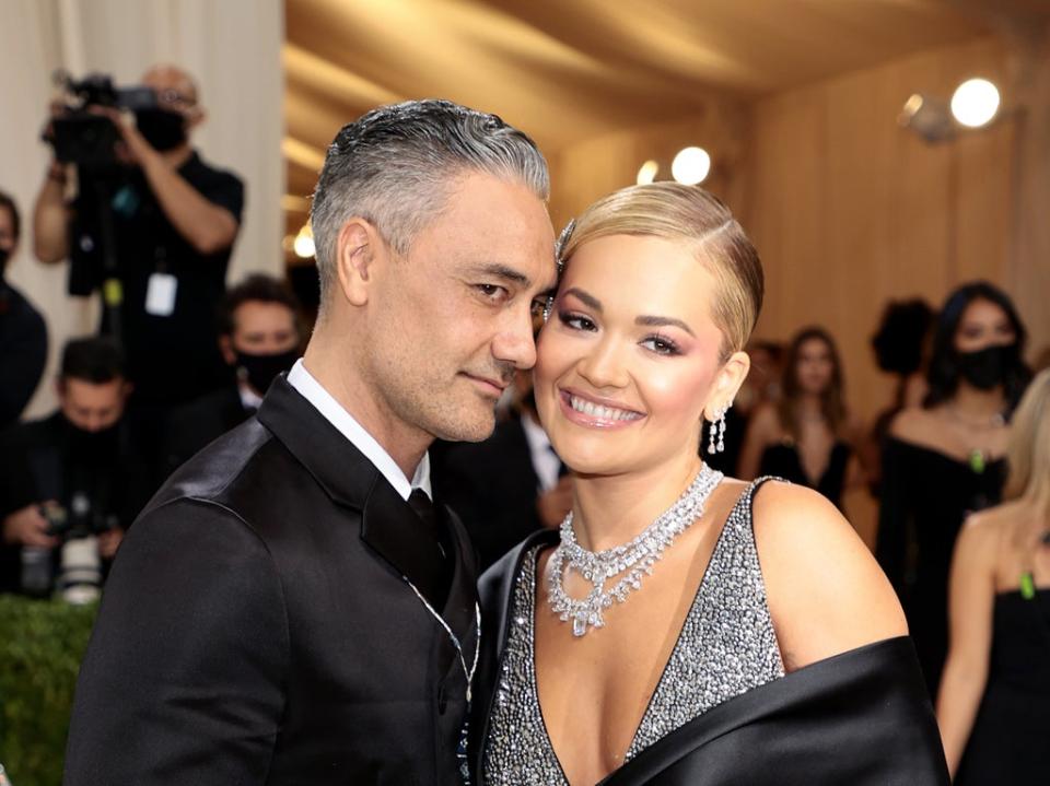 Taika Waititi with Rita Ora at the 2021 Met Gala (Getty/The Met Museum)