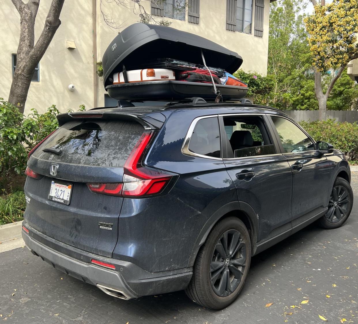 crv roof box