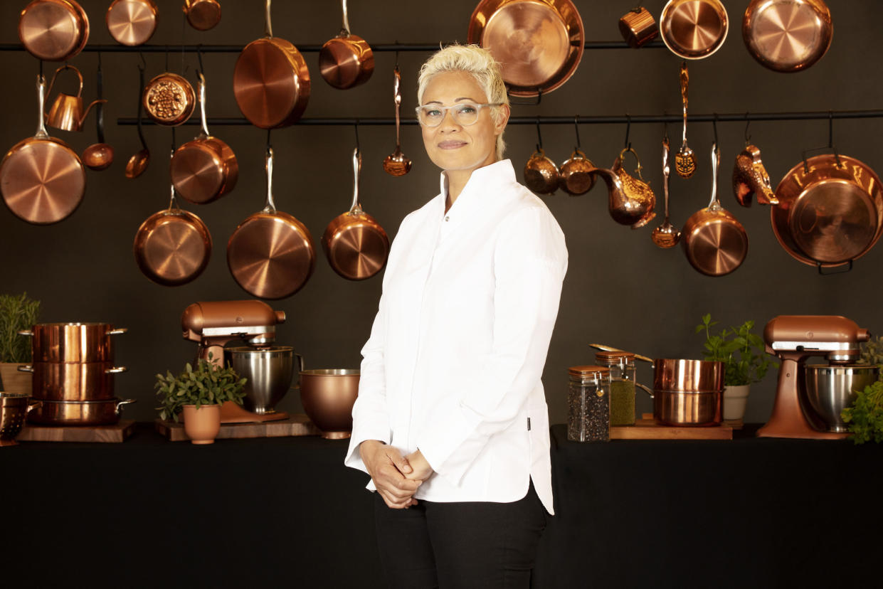 Monica Galetti is  a judge on MasterChef The Professionals