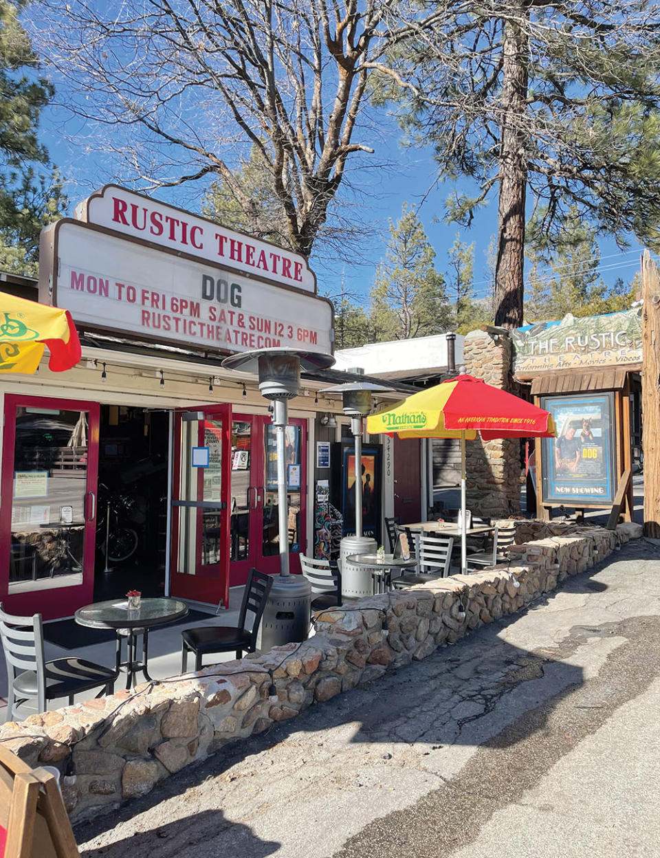 The 117-seat Rustic Theatre is the town’s sole cinema. - Credit: Courtesy of Subject