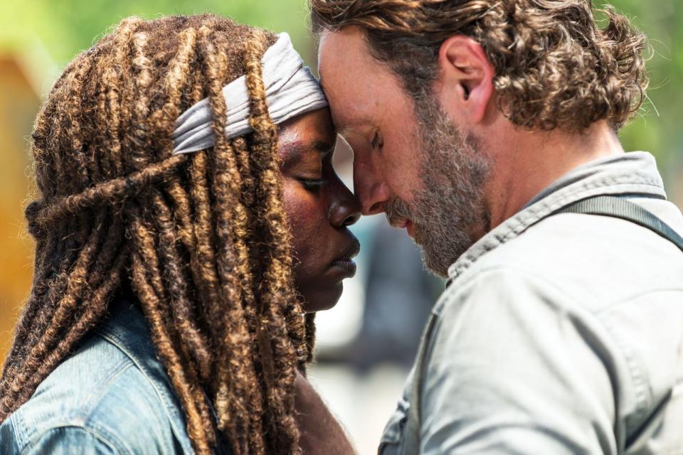 Rick und Michonne