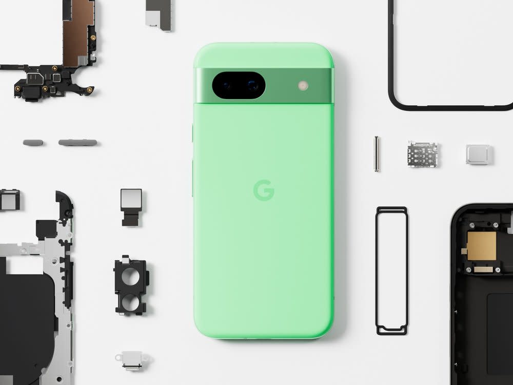 Google führt beim Pixel 8a die Farbe "Aloe" neu in seinem Smartphone-Line-up ein. (Bild: Google)