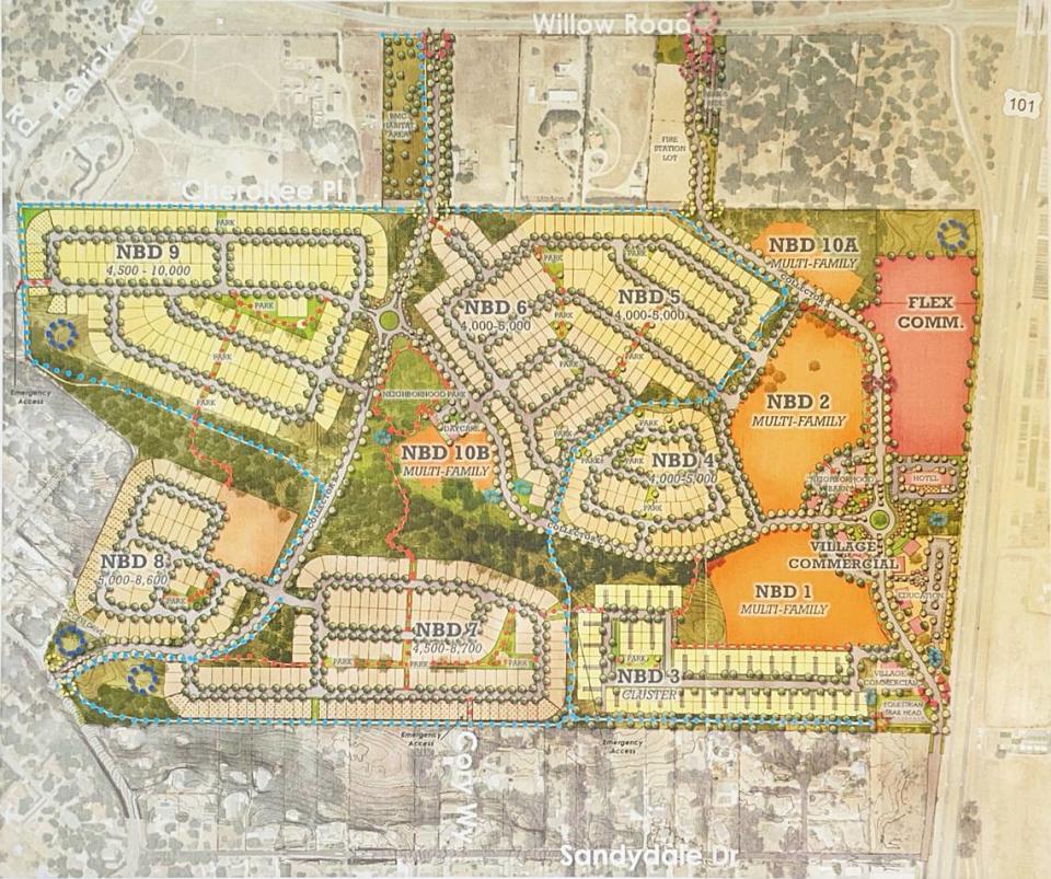 Supporters and opponents of the Dana Reserve housing development spoke about the project at the South County Advisory Council’s town hall meeting Monday evening. The project would add more than 1,300 homes to Nipomo.