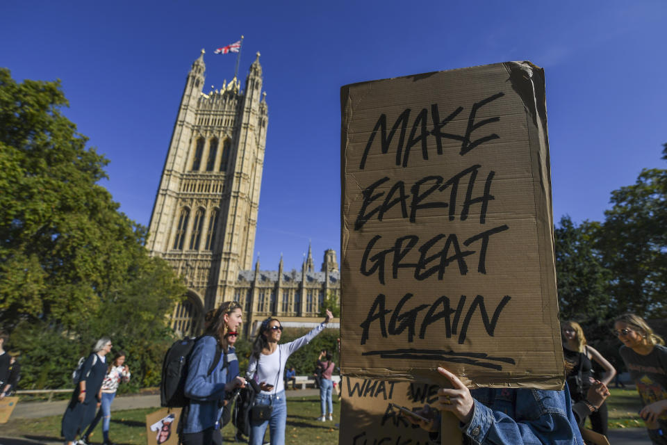 Britain Climate Protests